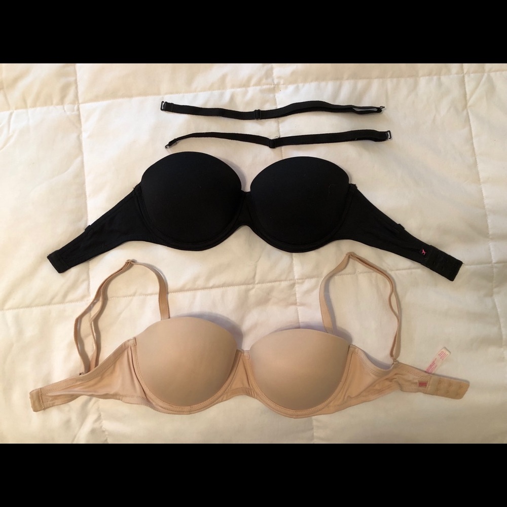Pink Wear Everwhere Multi Way Push-Up Bra Bundle